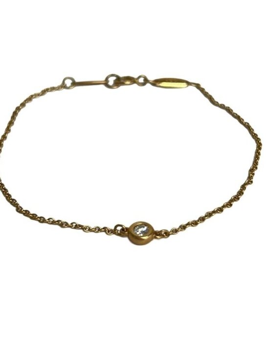 Tiffany & Co. Jewelry - Tiffany & Co Bracelet by the Yard 18K Pink Gold Diamond